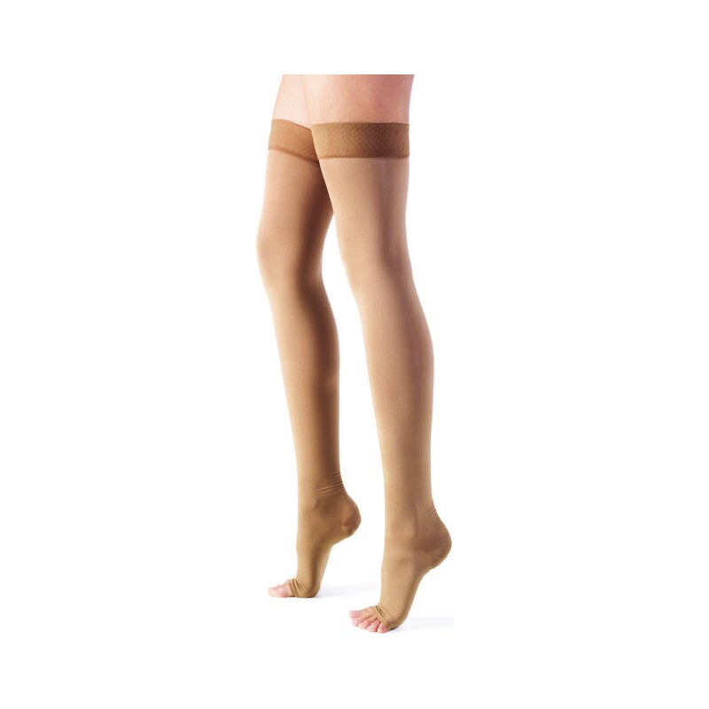 Nursing Care MN63 140 DEN zdravotní kompresní punčochy unisex béžové 53799113