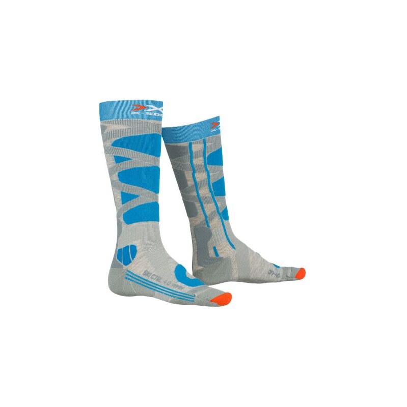 PONOŽKY X-SOCKS SKI CONTROL 4.0 WMS - šedá -