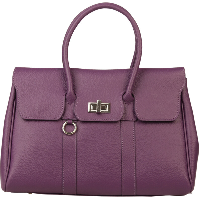 Elegantní kabelka Made in Italia / Modena - fialová univerzální