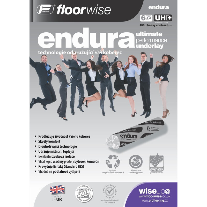 Floorwise Podložka pod koberec Floorwise Endura - 137x1100 (role 15 m2) cm