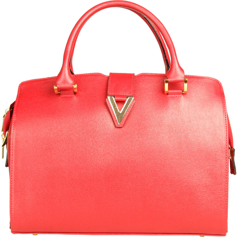 Elegantní kabelka Made in Italia / Cefalu - červená univerzální