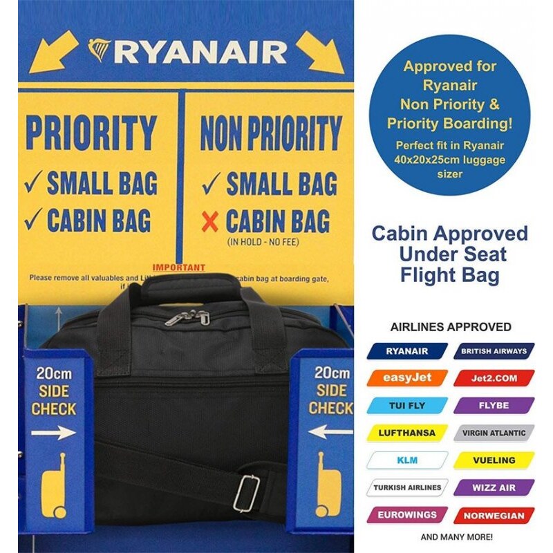 Aerolite 615 palubní taška Ryanair 40x20x25 cm