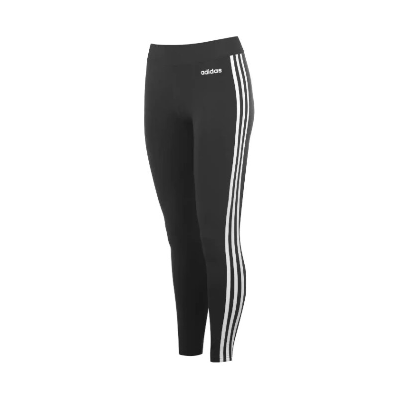 Dámské tepláky legíny adidas Essential 3 Stripe Tights Černé