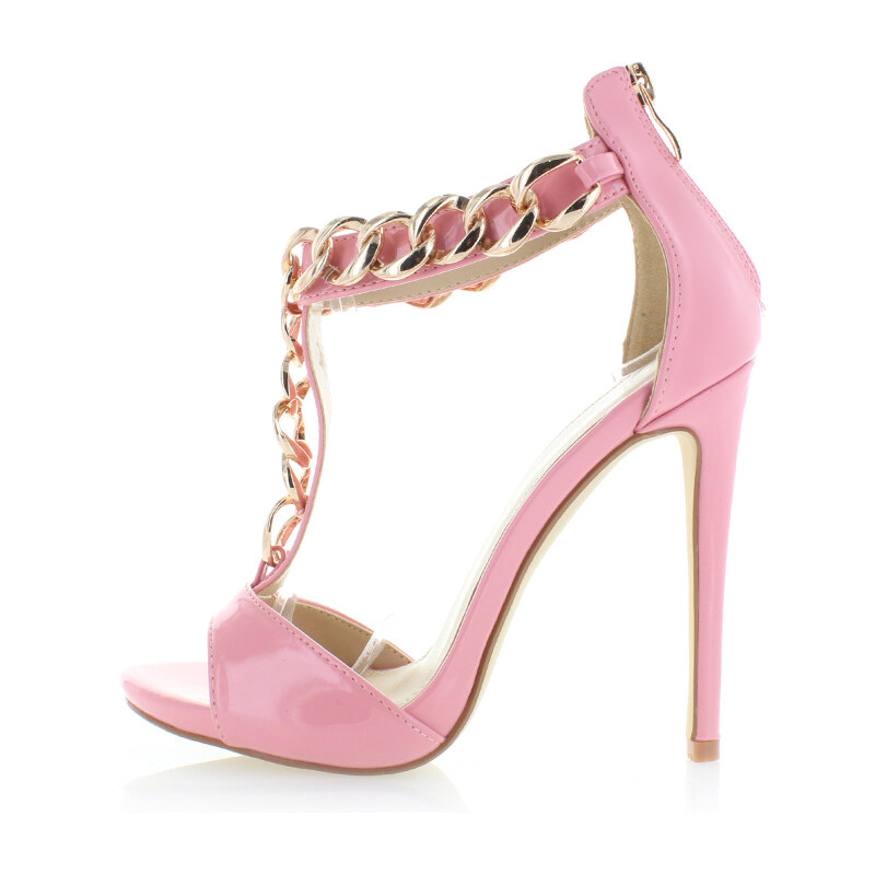 Růžové sandály Zanni EUR40