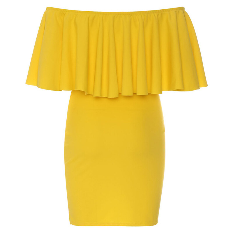 Žluté šaty Taya XL