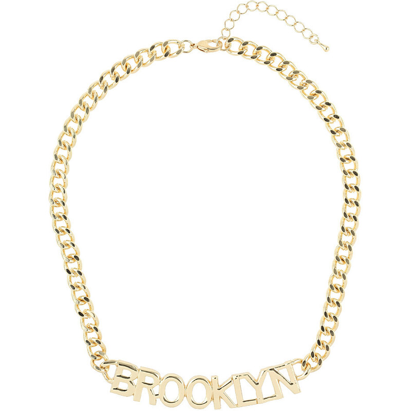 Tally Weijl Gold "Brooklyn" Chain Necklace