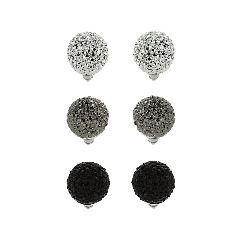 Tally Weijl Metallic Embellished Earstud Set