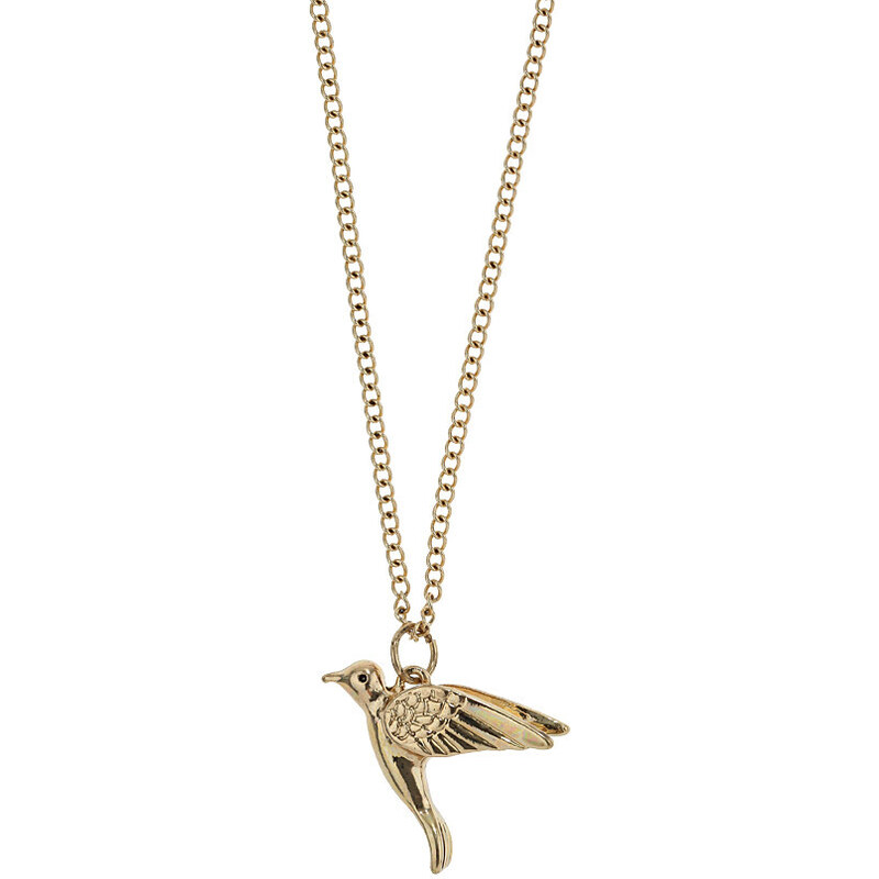 Tally Weijl Gold Necklace with Bird