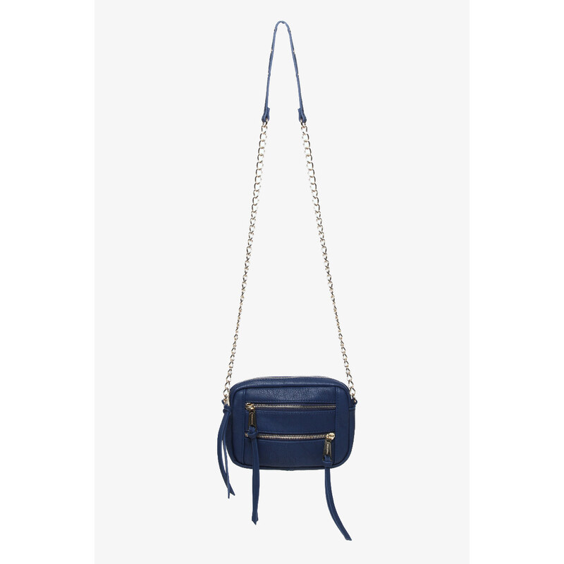 Tally Weijl Blue Across Body Bag with Zip Detail