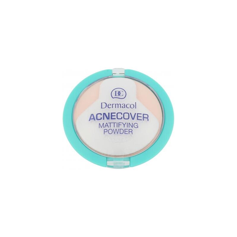 Dermacol Acnecover 11 g matující pudr pro problematickou pleť pro ženy Porcelain