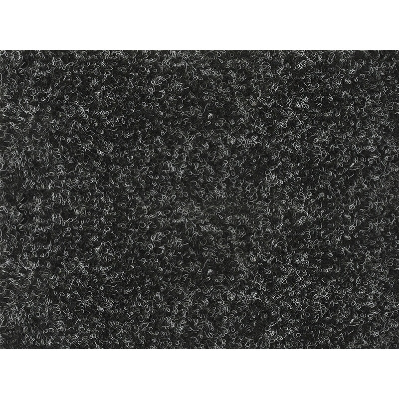 Vebe AKCE: 110x100 cm Metrážový koberec Santana 50 černá s podkladem resine, zátěžový - Bez obšití cm