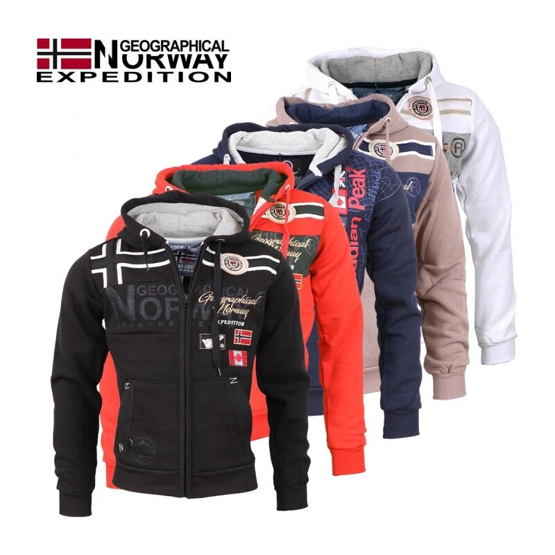 GEOGRAPHICAL NORWAY mikina pánská GARADOCK