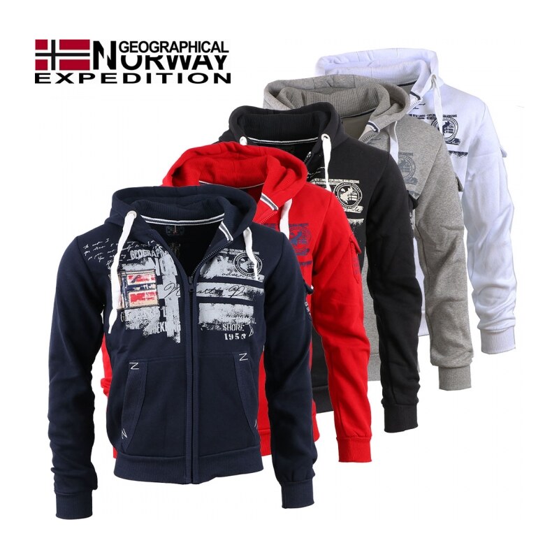 GEOGRAPHICAL NORWAY mikina pánská FOHNSON MEN 007