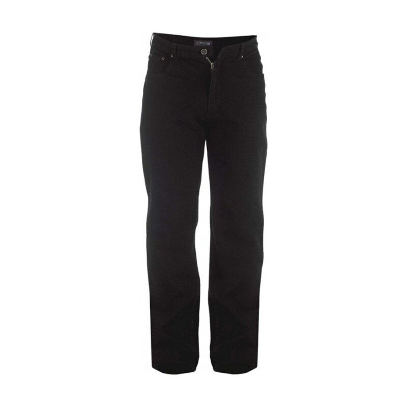 ROCKFORD kalhoty pánské RJ520 COMFORT BLACK Jeans nadměrná velikost