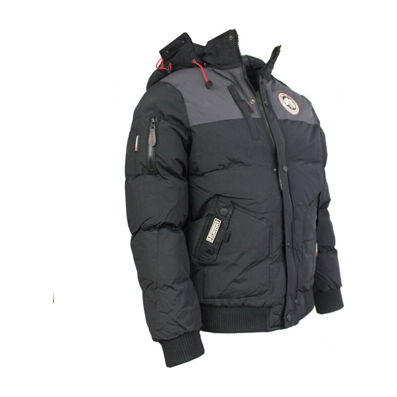 GEOGRAPHICAL NORWAY bunda pánská VOLVA MEN JKT 005 zimní, prošívaná s kapucí