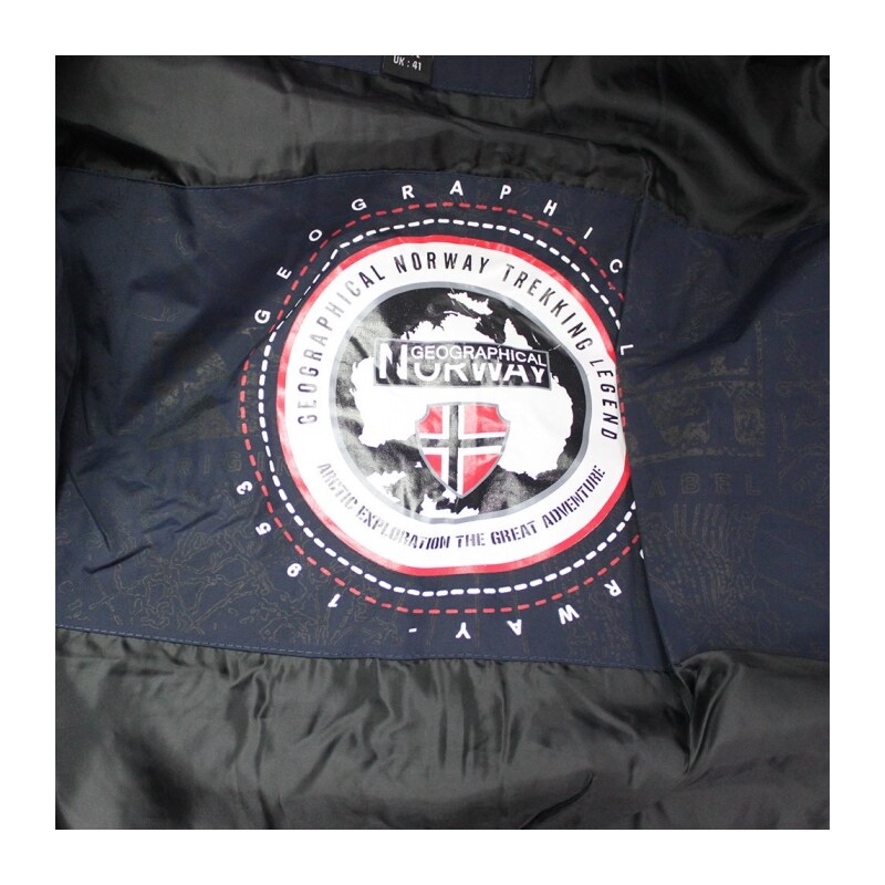 GEOGRAPHICAL NORWAY bunda pánská VOLVA MEN JKT 005 zimní, prošívaná s kapucí