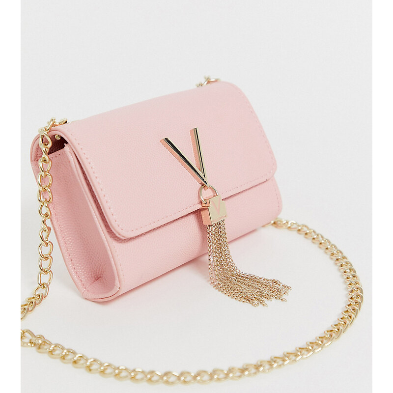 Valentino by mario valentino divina foldover tassel detail cross body bag hotsell