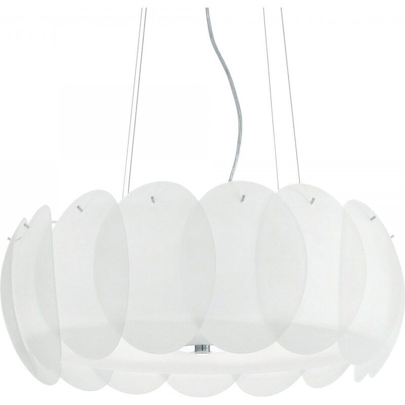 závěsné svítidlo Ideal lux Ovalino SP8 090481 8x60W E27 - moderní design