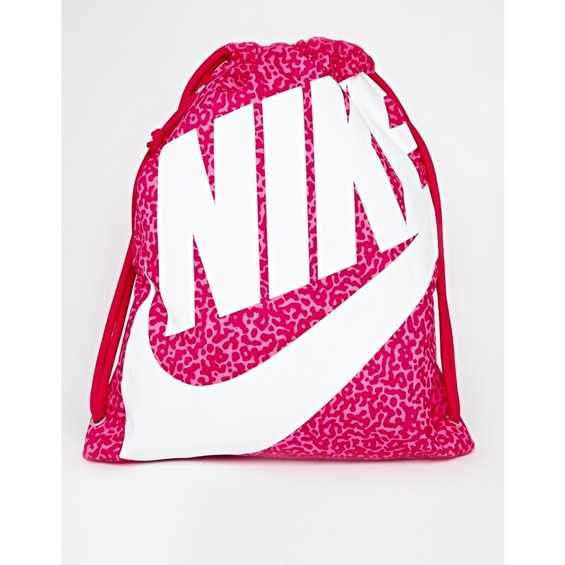Nike Heritage Gymsack in Pink - Pink