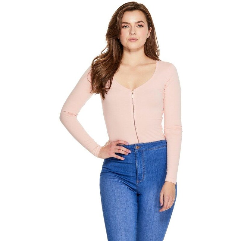 GUESS dámské body Darya s dlouhým rukávem XS