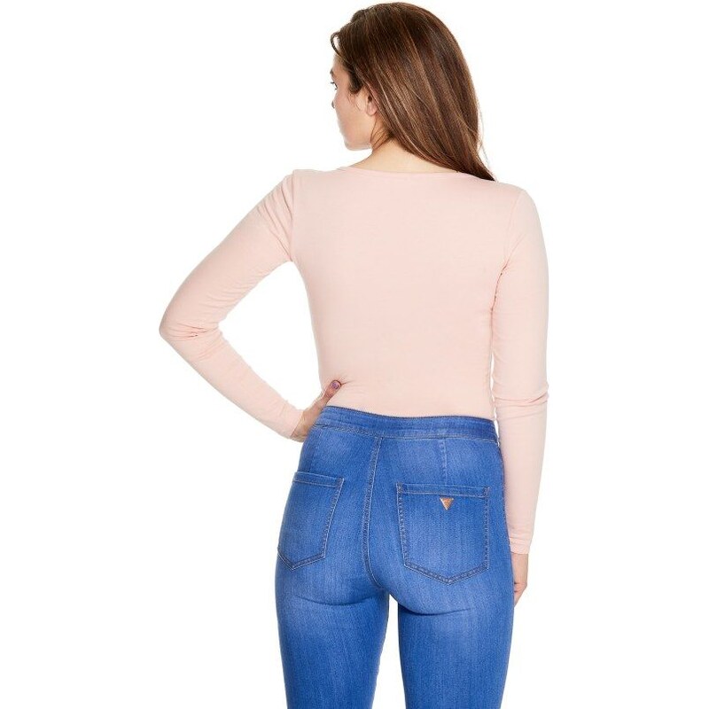GUESS dámské body Darya s dlouhým rukávem XS
