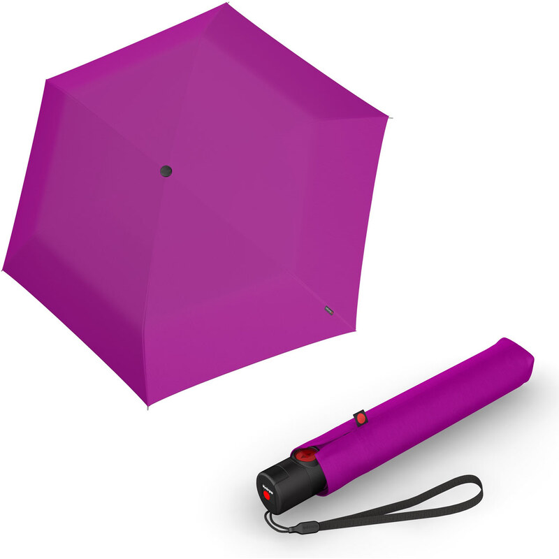 Knirps Ultra U.200 Medium Duomatic - unisex plně-automatický deštník světle zelená
