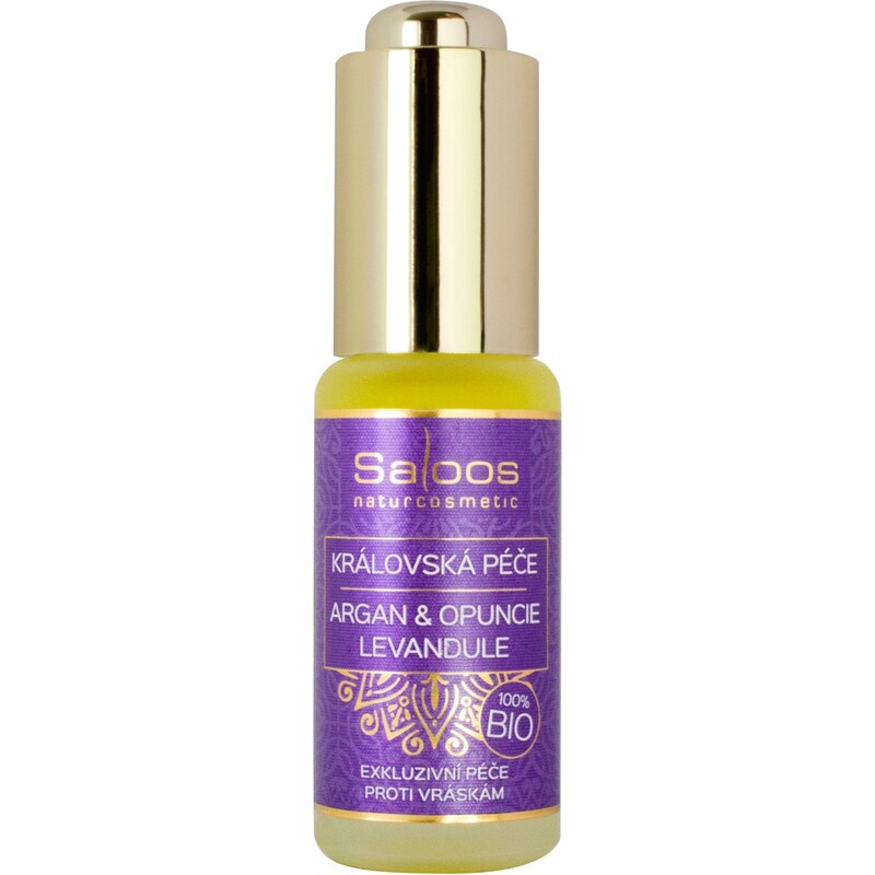 Saloos Královská péče - Argan, opuncie a levandule 20ml