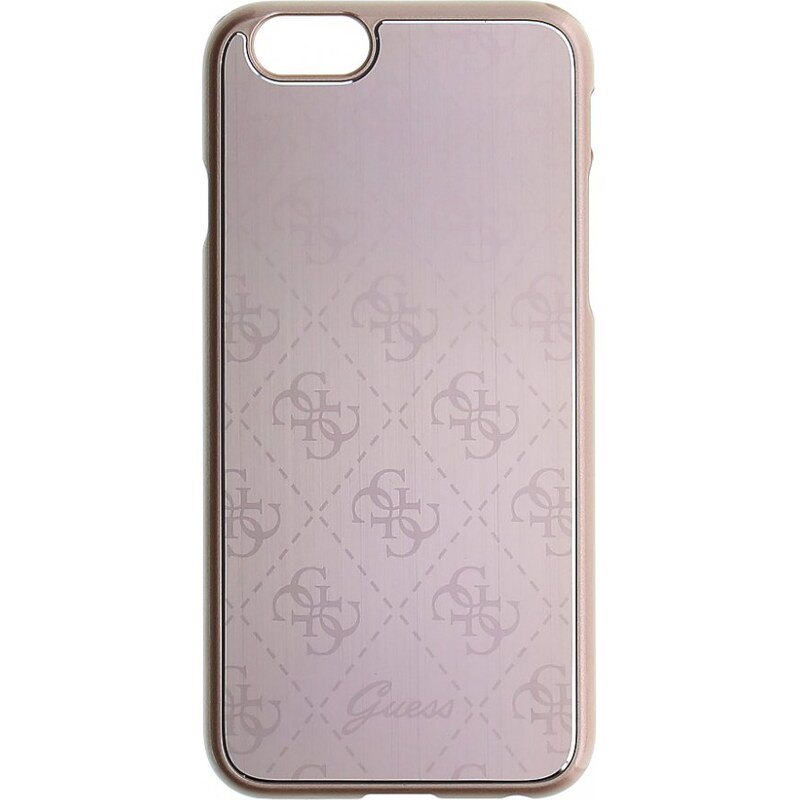 Pouzdro / kryt pro Apple iPhone 6 / 6S - Guess, 4G Aluminum Pink