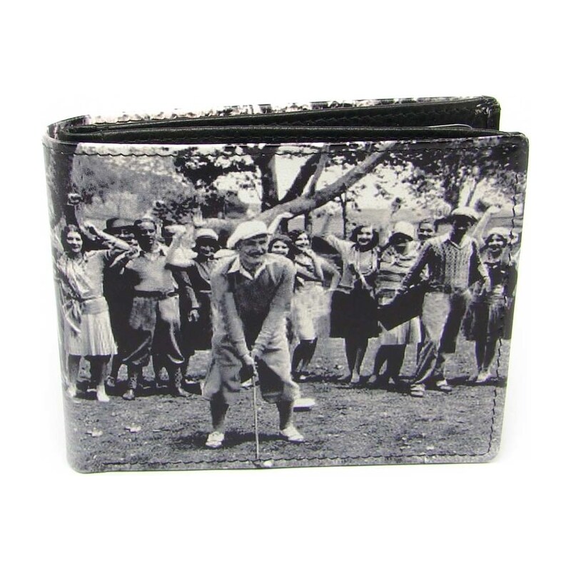 Golunski Malá peněženka retro kožená
