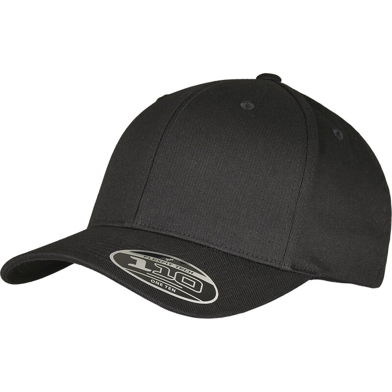 Flexfit Wooly Combed Nastavitelná černo/černá