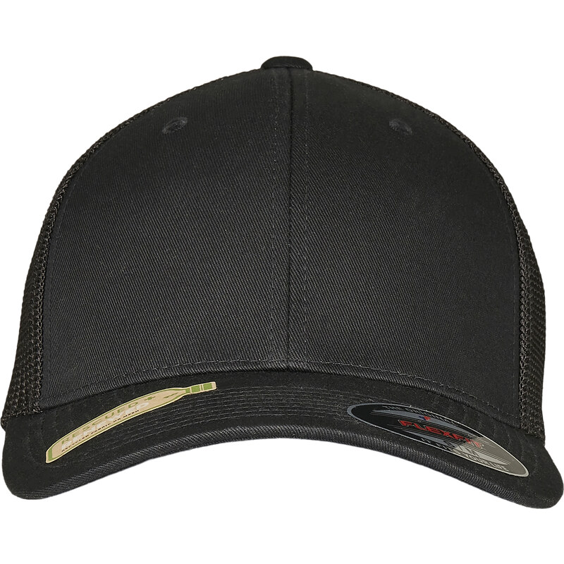 Flexfit Trucker Recycled Mesh černo/černá