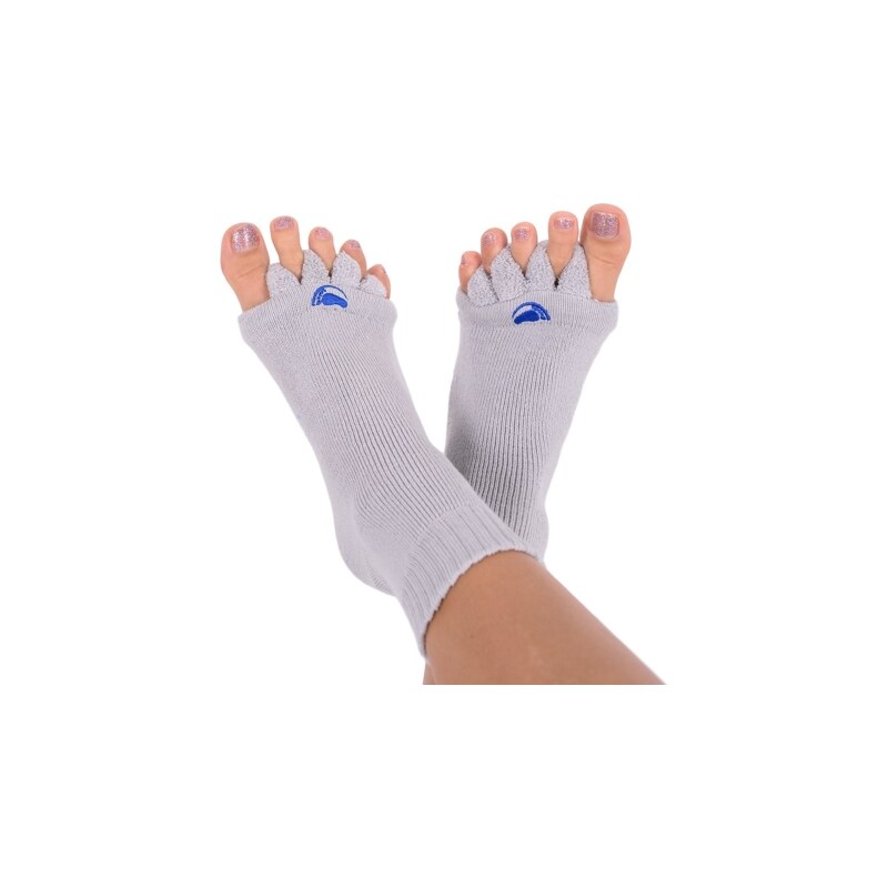 Zdravotní barevné adjustační ponožky Happy feet - GREY 39-42