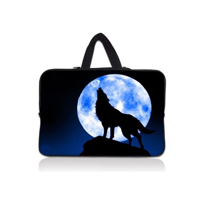 Huado pánská taška pro notebook 13.3" Vlk vyjící na měsíc N13-25323