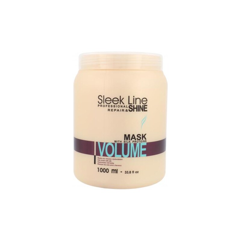 Stapiz Sleek Line Volume 1000 ml maska pro jemné a suché vlasy pro ženy