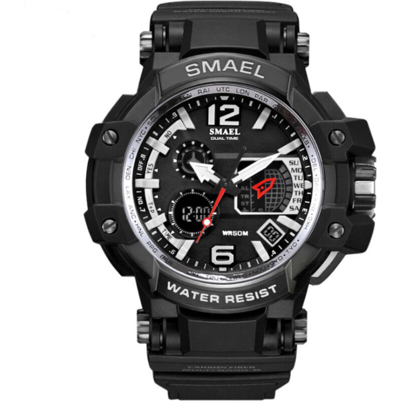 Sportovní digitální hodinky Smael 1509 černé