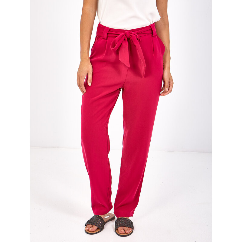 Dámské kalhoty Smash HIBISCUS Dámské kalhoty červená 46675554