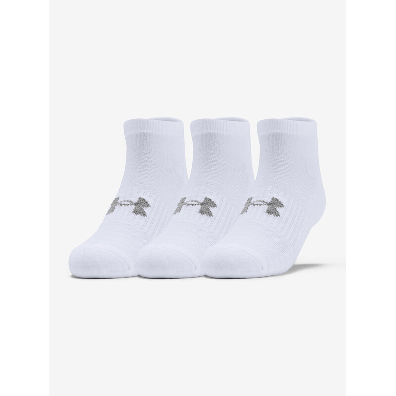 Under Armour Ponožky Training Cotton Locut-WHT - unisex 112303128