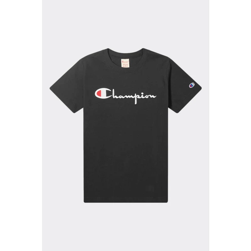 Champion Premium dámské tričko velké logo- černá - GLAMI.cz