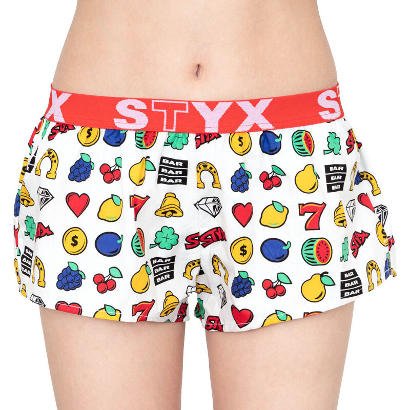 Dámské trenky Styx art sportovní guma gambler (T855) 45572474