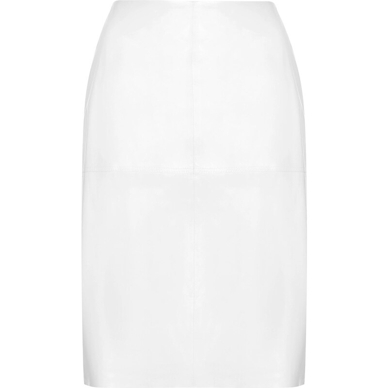 **Leather Pencil Skirt by Marques'Almeida X Topshop