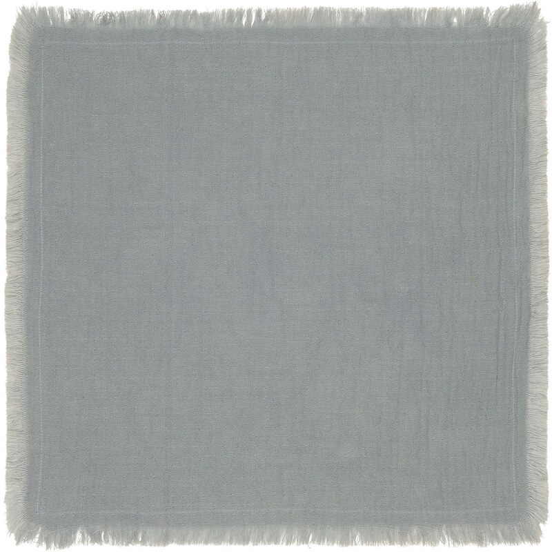 IB LAURSEN Bavlněný ubrousek Light Blue 40 x 40 cm