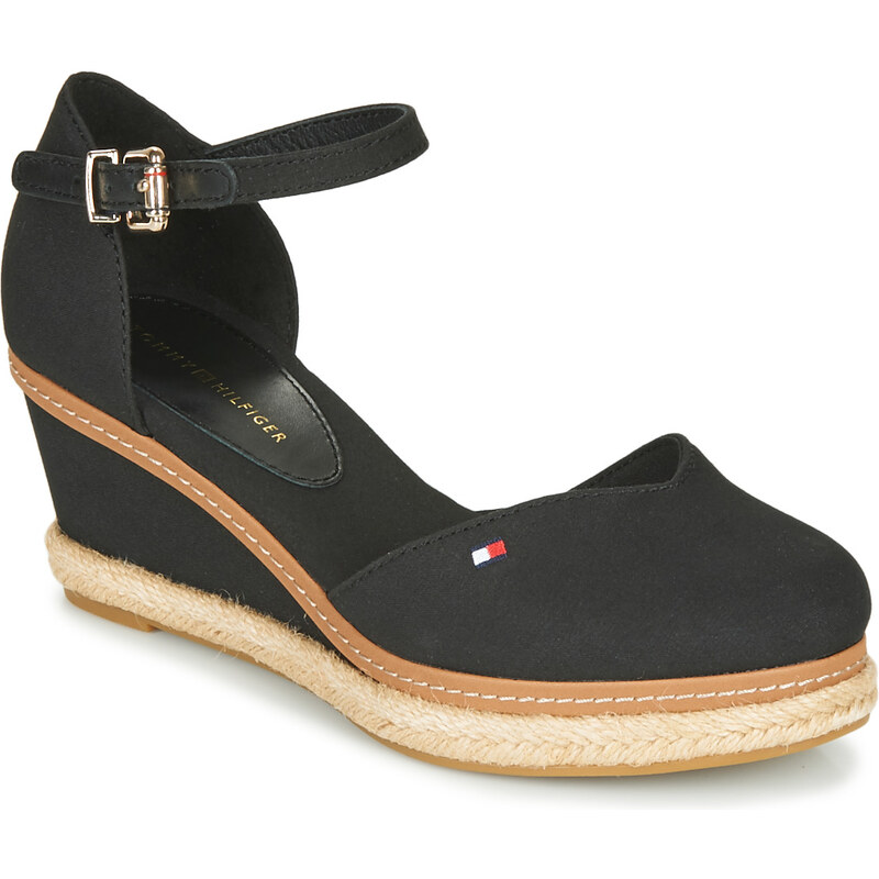 Tommy Hilfiger Espadrilky BASIC CLOSED TOE MID WEDGE >