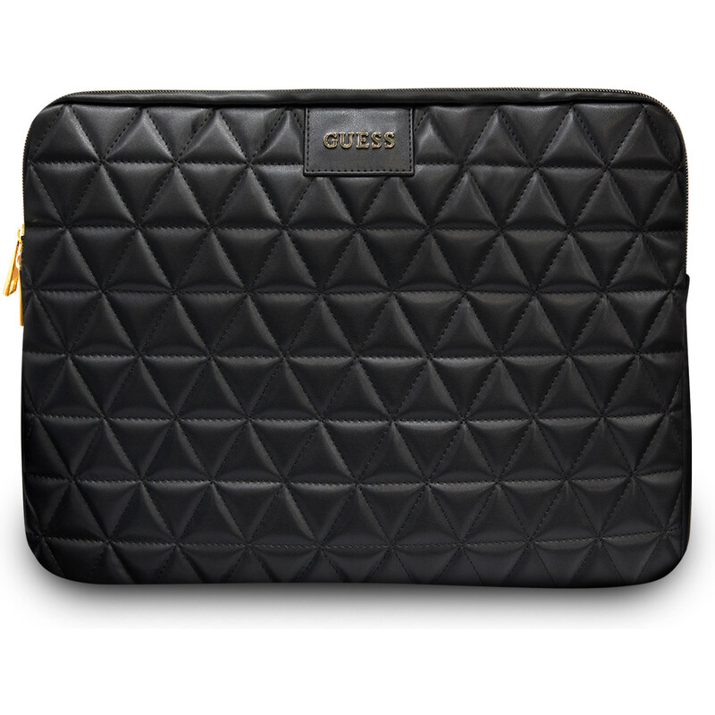 Pouzdro na notebook 13" - Guess, Quilted Sleeve Black