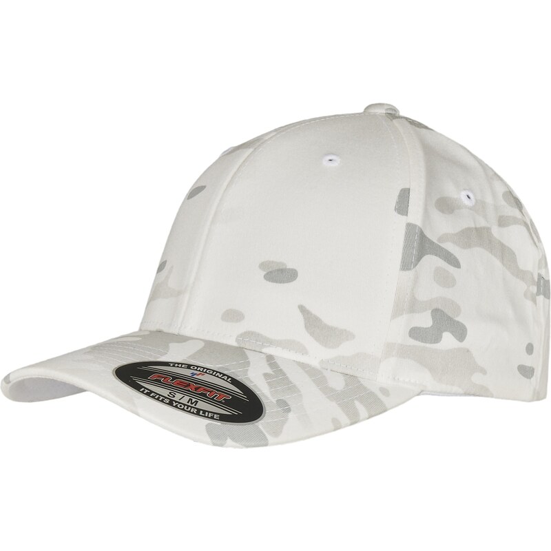 Flexfit Kšiltovka Multicam šedá / bílá 98139131