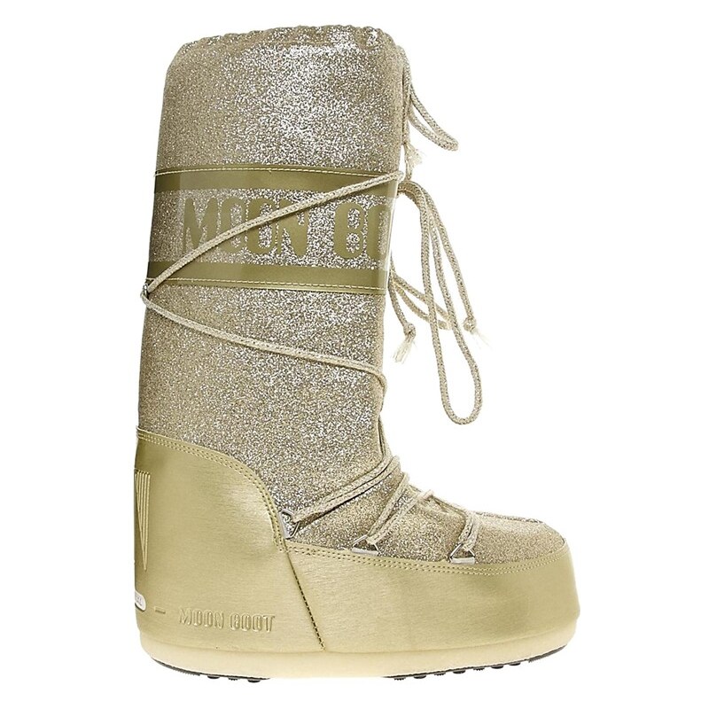 Moon Boot Delux Gold Snow Boots