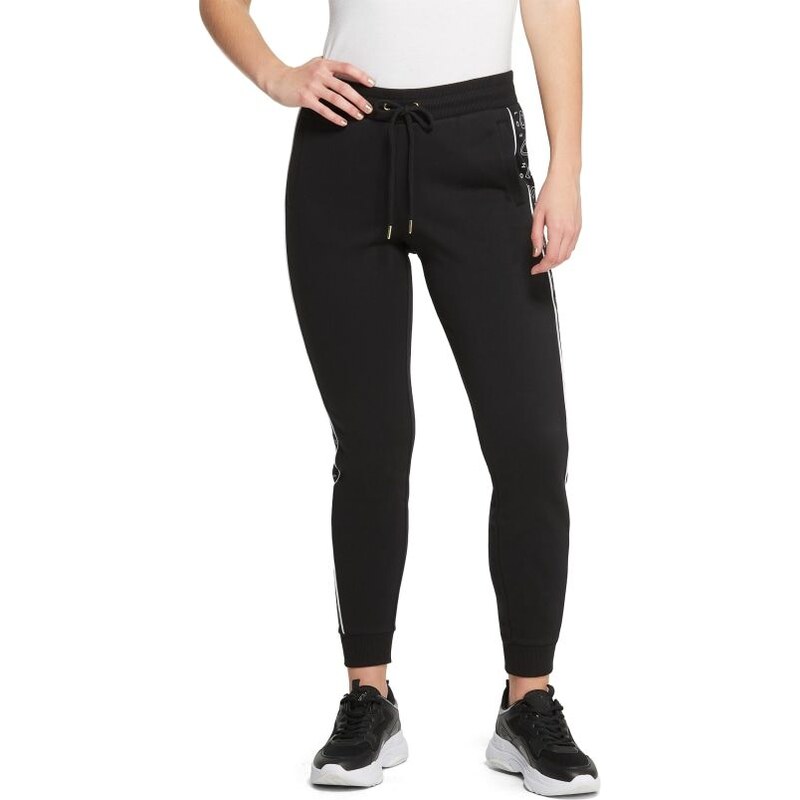 GUESS dámské tepláky Landon Logo černé XS