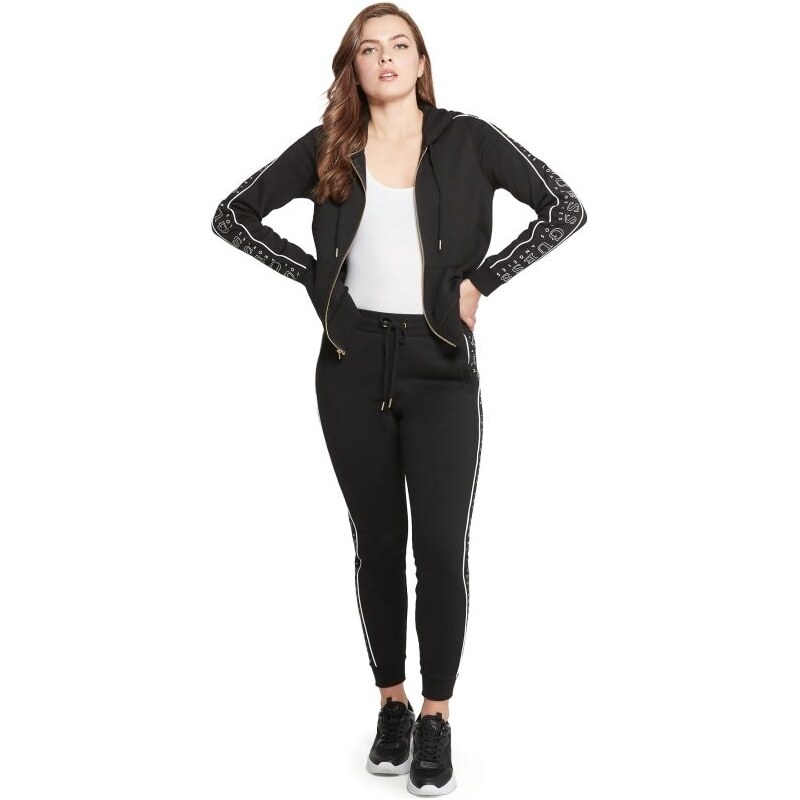 GUESS dámské tepláky Landon Logo černé XS