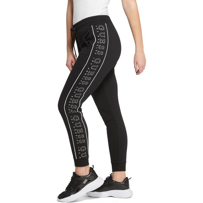 GUESS dámské tepláky Landon Logo černé XS
