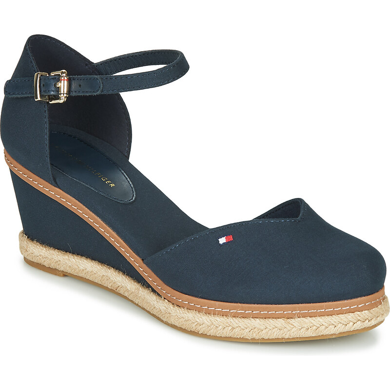 Tommy Hilfiger Sandály na klínku BASIC CLOSED TOE MID WEDGE