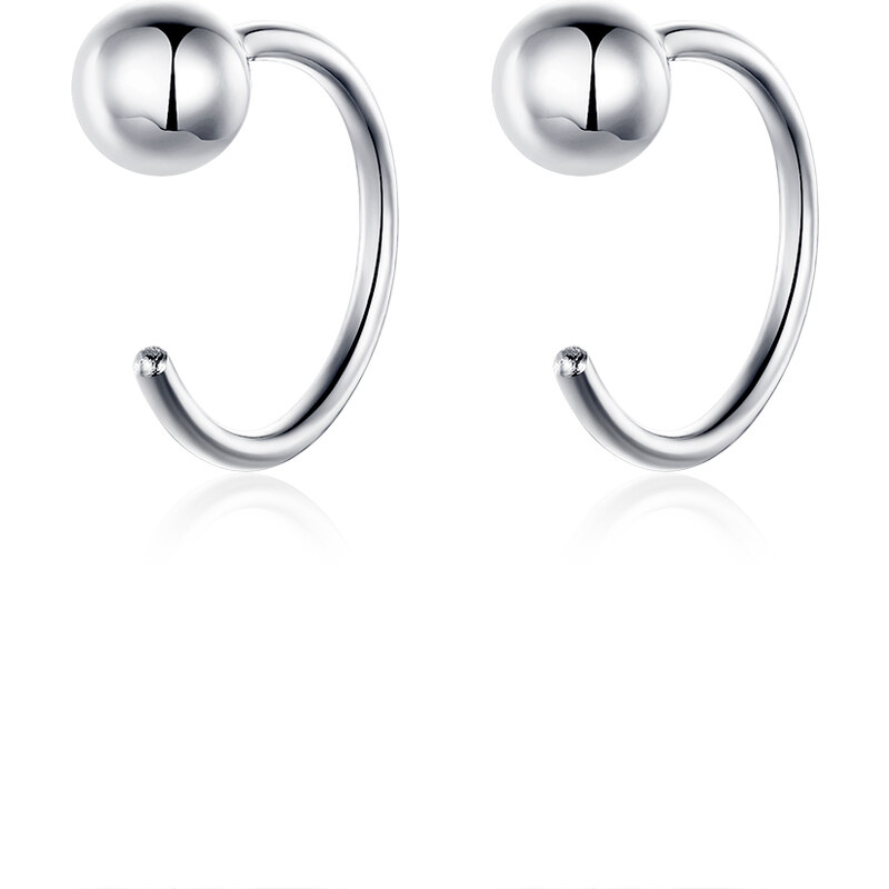 ELENYS Minimalistická elegance – náušnice ze sterlingového stříbra 925 47430686